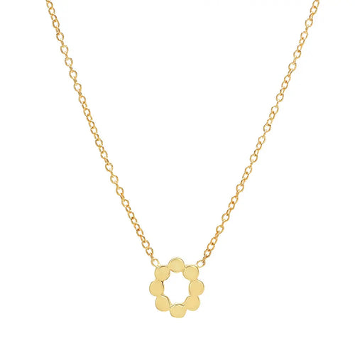 DSJ's Signature Meaningful Gold Initial Necklace - Dana Seng Jewelry Collection