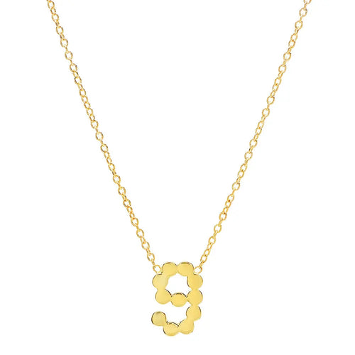 DSJ's Signature Meaningful Gold Number Necklace