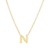 DSJ's Signature Meaningful Gold Initial Necklace - Dana Seng Jewelry Collection
