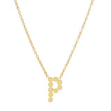 DSJ's Signature Meaningful Gold Initial Necklace