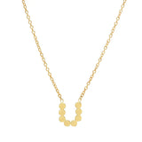 DSJ's Signature Meaningful Gold Initial Necklace - Dana Seng Jewelry Collection