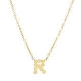 DSJ's Signature Meaningful Gold Initial Necklace - Dana Seng Jewelry Collection