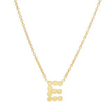 DSJ's Signature Meaningful Gold Initial Necklace