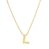 DSJ's Signature Meaningful Gold Initial Necklace - Dana Seng Jewelry Collection
