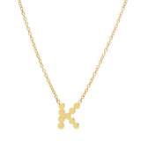 DSJ's Signature Meaningful Gold Initial Necklace - Dana Seng Jewelry Collection