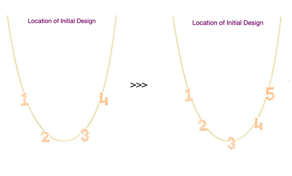 "Add-On" Precious New Initial (s) To Your Existing Dana Seng Necklace