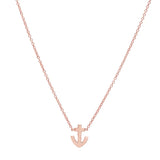 Anchor of Hope Gold Necklace