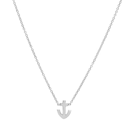 Anchor of Hope Ruby Necklace