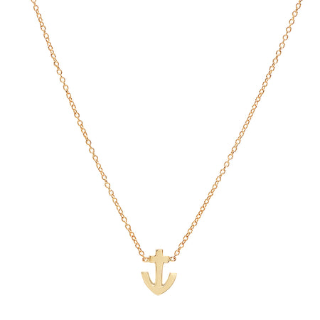 Anchor of Hope Sapphire Necklace