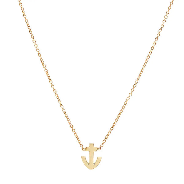 Anchor of Hope Gold Necklace