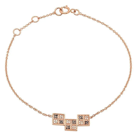 Rectangular Diamonds Bracelet