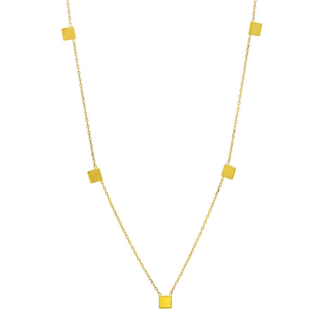 Golden Eagle Chest Diamond Necklace