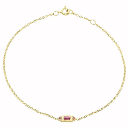 Custom-made Gold Chain Bracelet