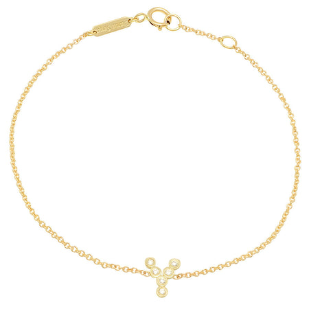 DSJ's Signature Meaningful Gold Initial/Number/Heart Twisted Cuff