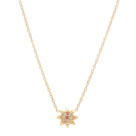 DSJ's Signature Meaningful Birthstone & Initial Necklace