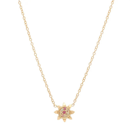 Tropical Star Fruit Diamond Necklace