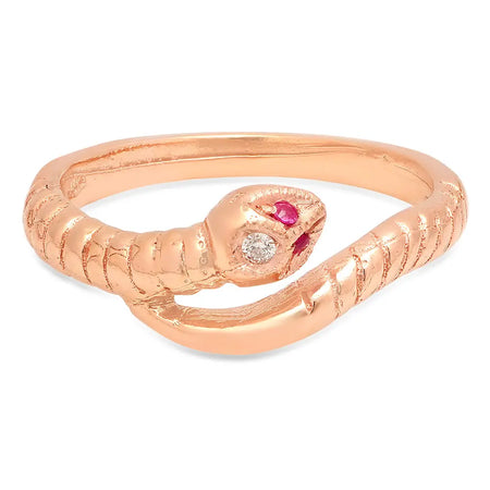 Dainty Square Twisted Gold Ring