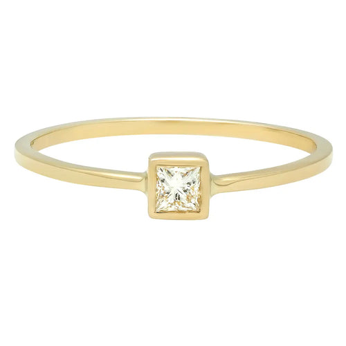 Princess Diamond Engagement Ring