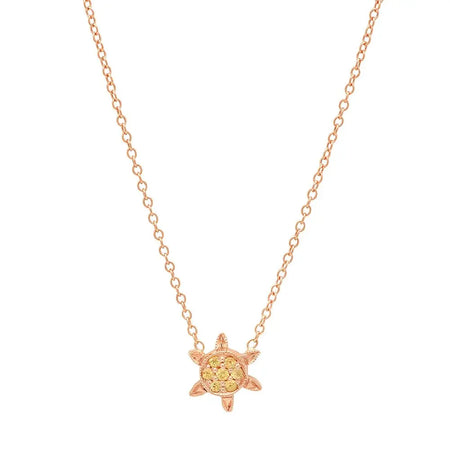 Tropical Star Fruit Diamond Necklace