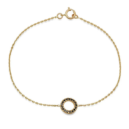 Ellipse Diamond Bracelet