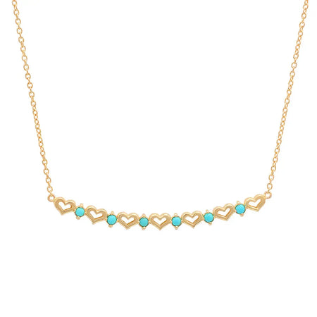 DSJ's Signature Meaningful Birthstone & Initial Necklace