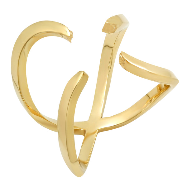 Interlaced Gold Ring