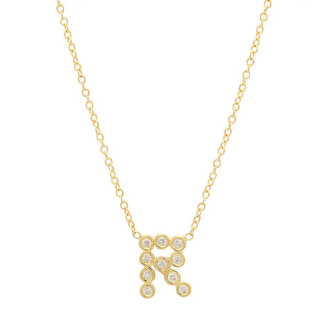 (6 Initials) DSJ's Signature Meaningful Multi Birthstone/Initial Necklace