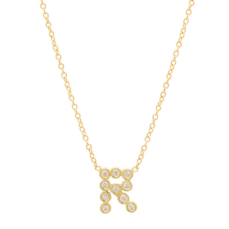 (2 Initials) DSJ's Signature Meaningful Multi Birthstone & Initial Necklace