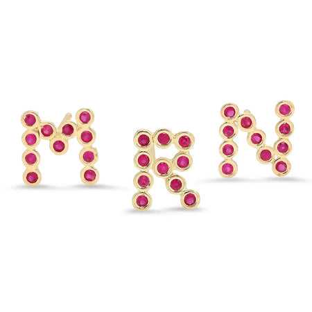 Gleams Of Happiness Chain Stud Earrings