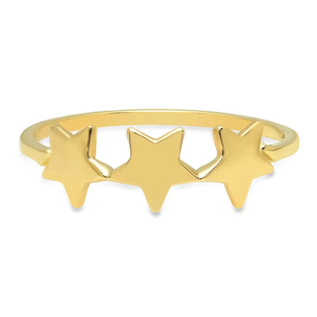 Baby Heart Gold Dangle Ring