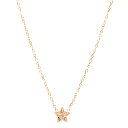 Tropical Star Fruit Diamond Necklace
