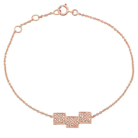 Custom-made Gold Chain Bracelet