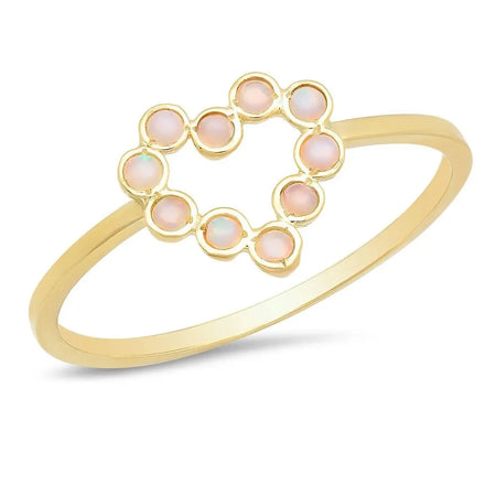 DSJ's Signature Meaningful Birthstone & Initial Ring