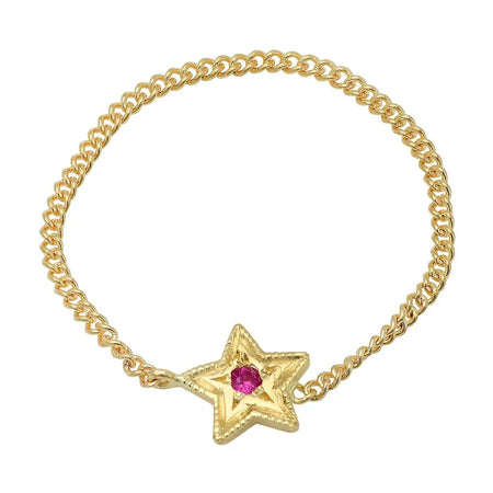 DSJ's Signature Meaningful Birthstone & Initial Ring