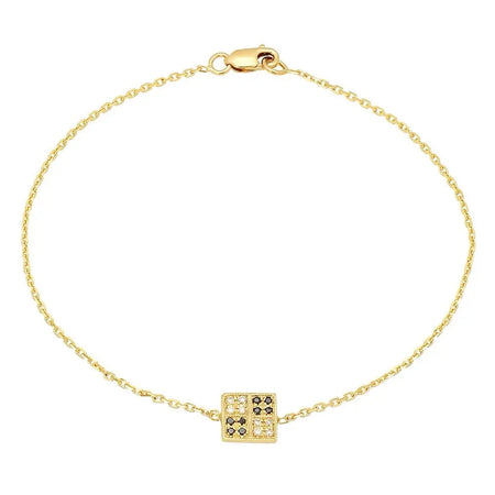 Rectangular Diamonds Bracelet