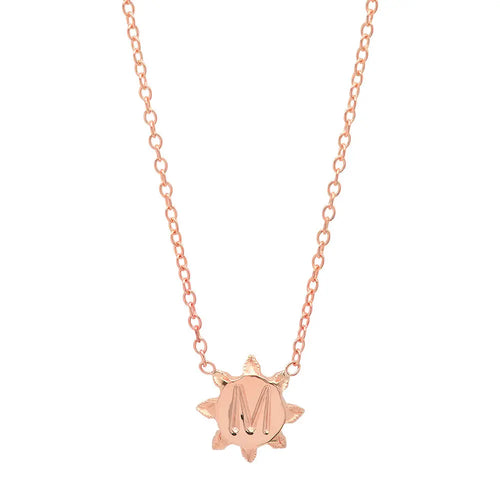 Sunshine Initial Necklace - Dana Seng Jewelry Collection