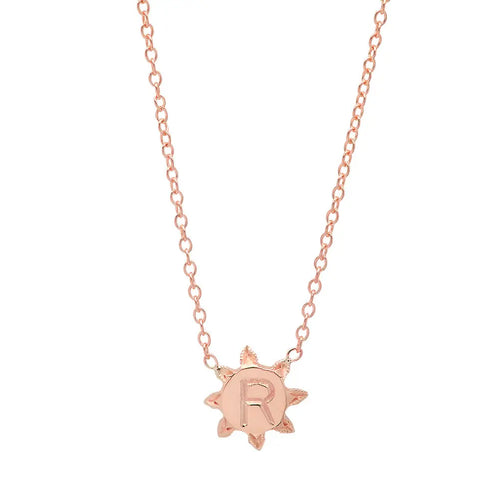 Sunshine Initial Necklace