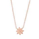 Sunshine Initial Necklace - Dana Seng Jewelry Collection