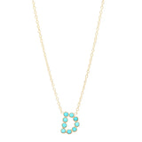 DSJ's Signature Meaningful Birthstone & Initial Necklace - Dana Seng Jewelry Collection