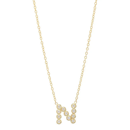 (6 Initials) DSJ's Signature Meaningful Multi Birthstone/Initial Necklace