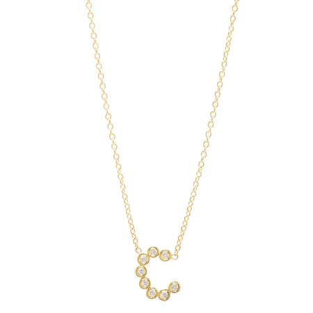 (6 Initials) DSJ's Signature Meaningful Multi Birthstone/Initial Necklace