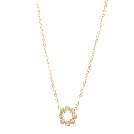 (6 Initials) DSJ's Signature Meaningful Multi Birthstone/Initial Necklace