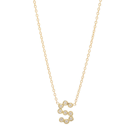 (6 Initials) DSJ's Signature Meaningful Multi Birthstone/Initial Necklace