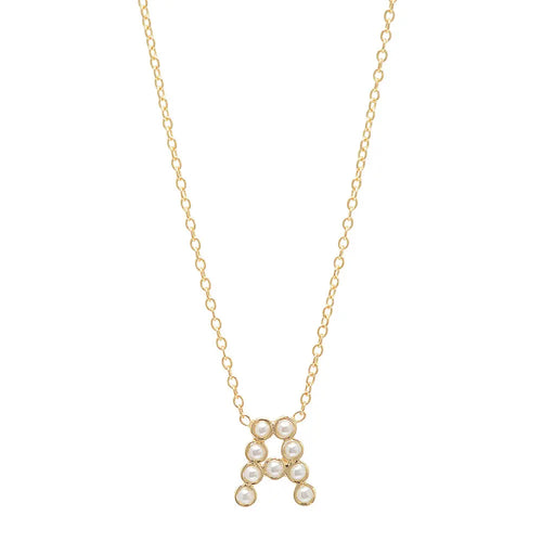 DSJ's Signature Meaningful Birthstone & Initial Necklace - Dana Seng Jewelry Collection