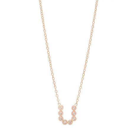 Long-lasting Diamond Bar Necklace