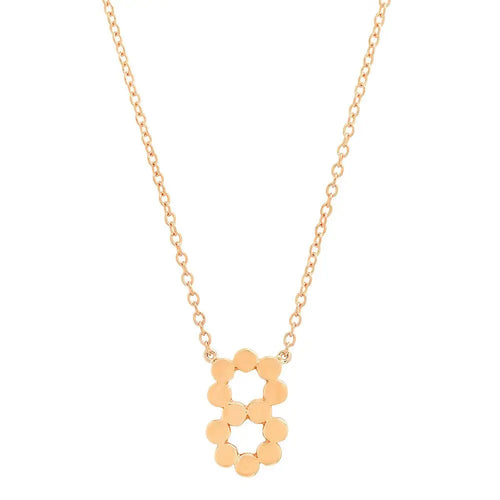 DSJ's Signature Meaningful Gold Number Necklace