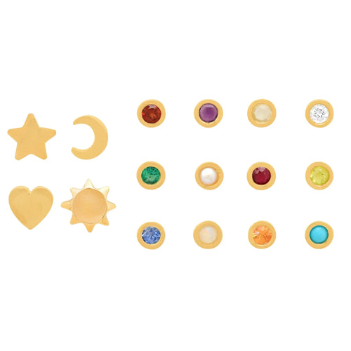 Meaningful Birthstone Curb Chain Necklace - Dana Seng Jewelry Collection