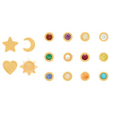 Meaningful Birthstone Curb Chain Necklace - Dana Seng Jewelry Collection